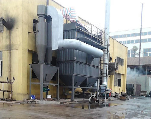 中頻電爐除塵器系統